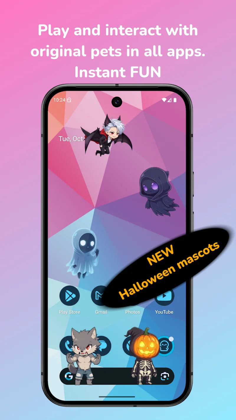 Shimeji: Screen Buddies screenshot 1