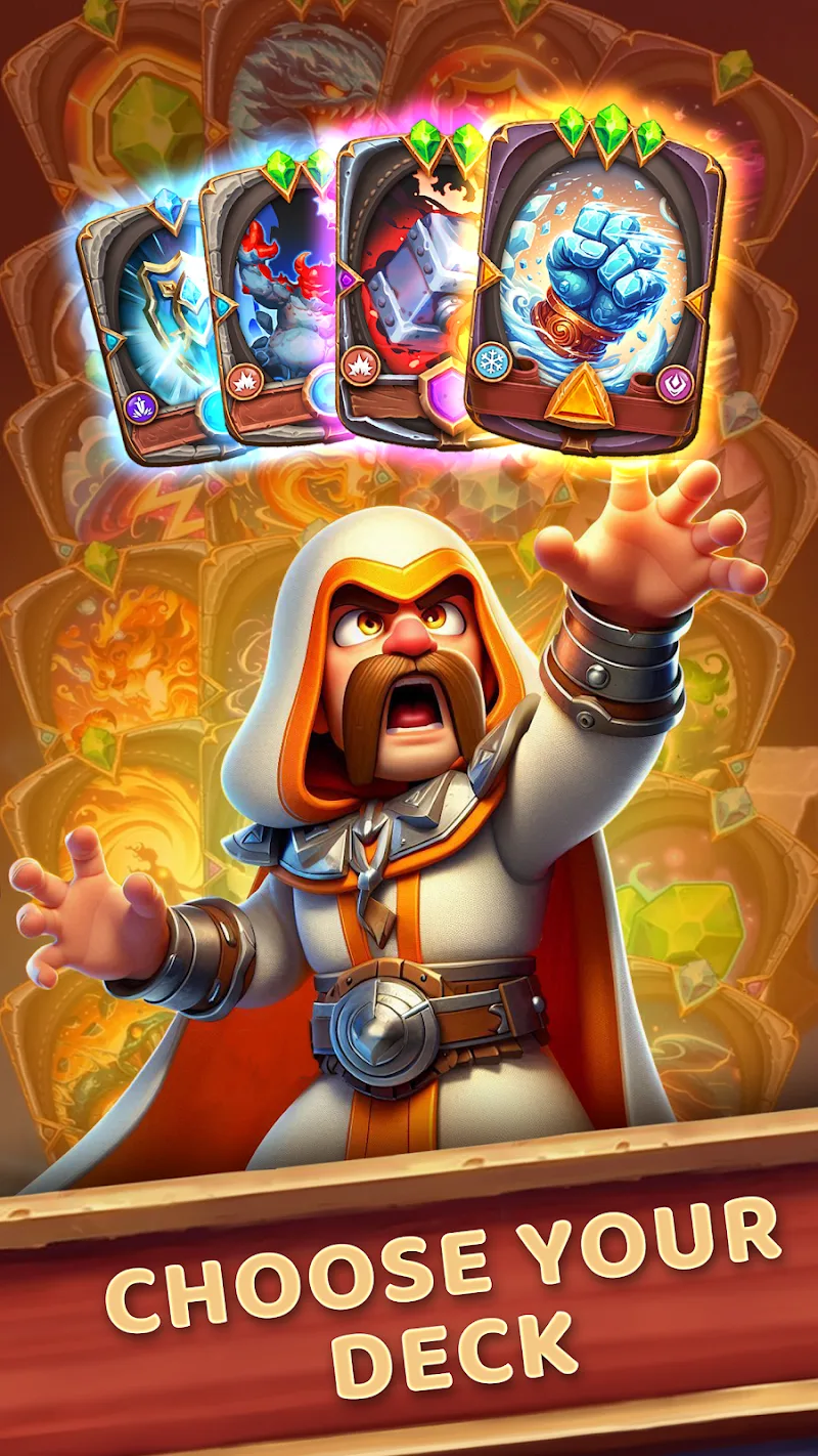 Throne Holder: Card Heroes RPG screenshot 2