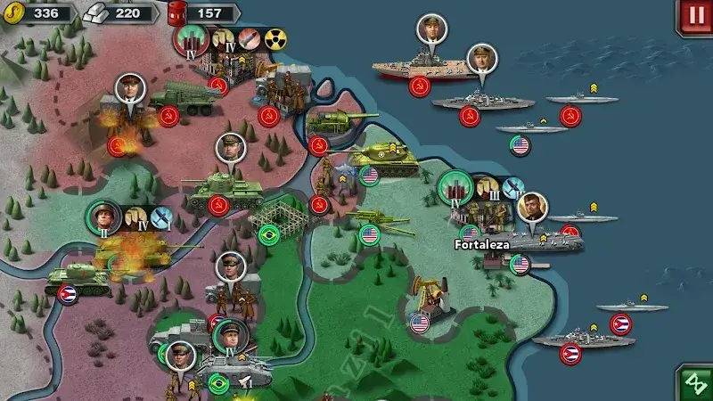 World Conqueror 3-WW2 Strategy screenshot 1