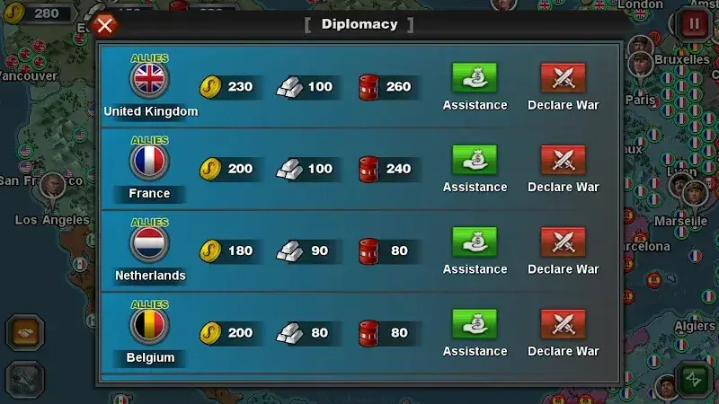 World Conqueror 3-WW2 Strategy screenshot 6