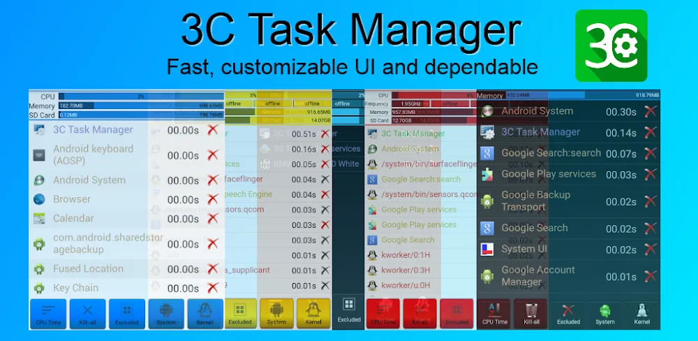 3C Task Manager v3.9.7a MOD APK (Premium Unlocked) Download