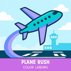 Plane Rush: Color Landing