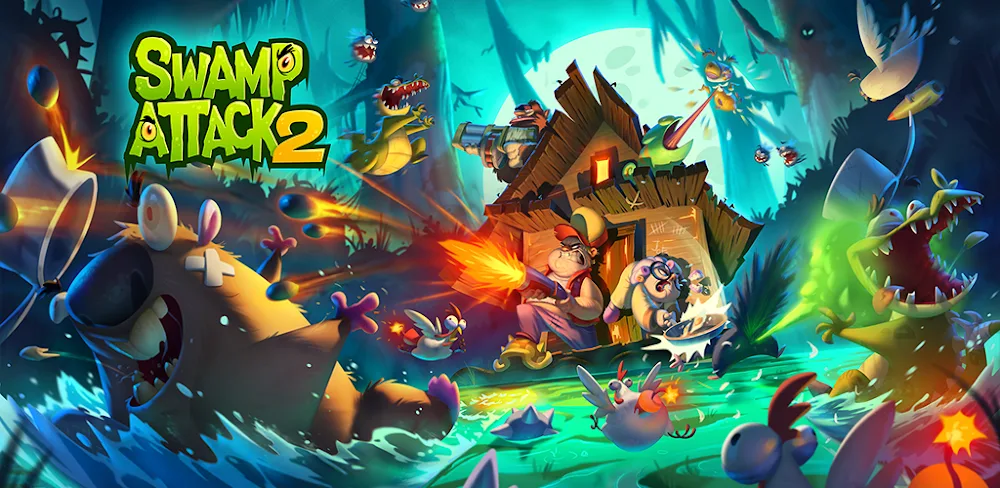 Swamp Attack 2 v1.1.7 MOD APK (Unlimited Money) Download