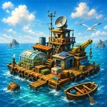 Raft Survival: Heaven Afloat v1.05 MOD APK (Menu, Unlimited All)