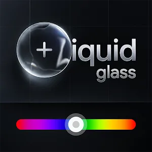 Liquid Glass Widgets : Blur