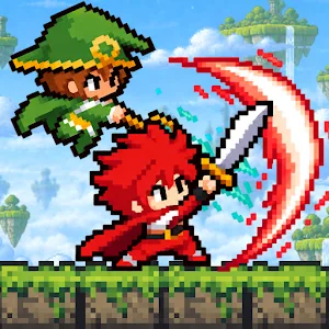 Pixel Duo Legends: Idle RPG
